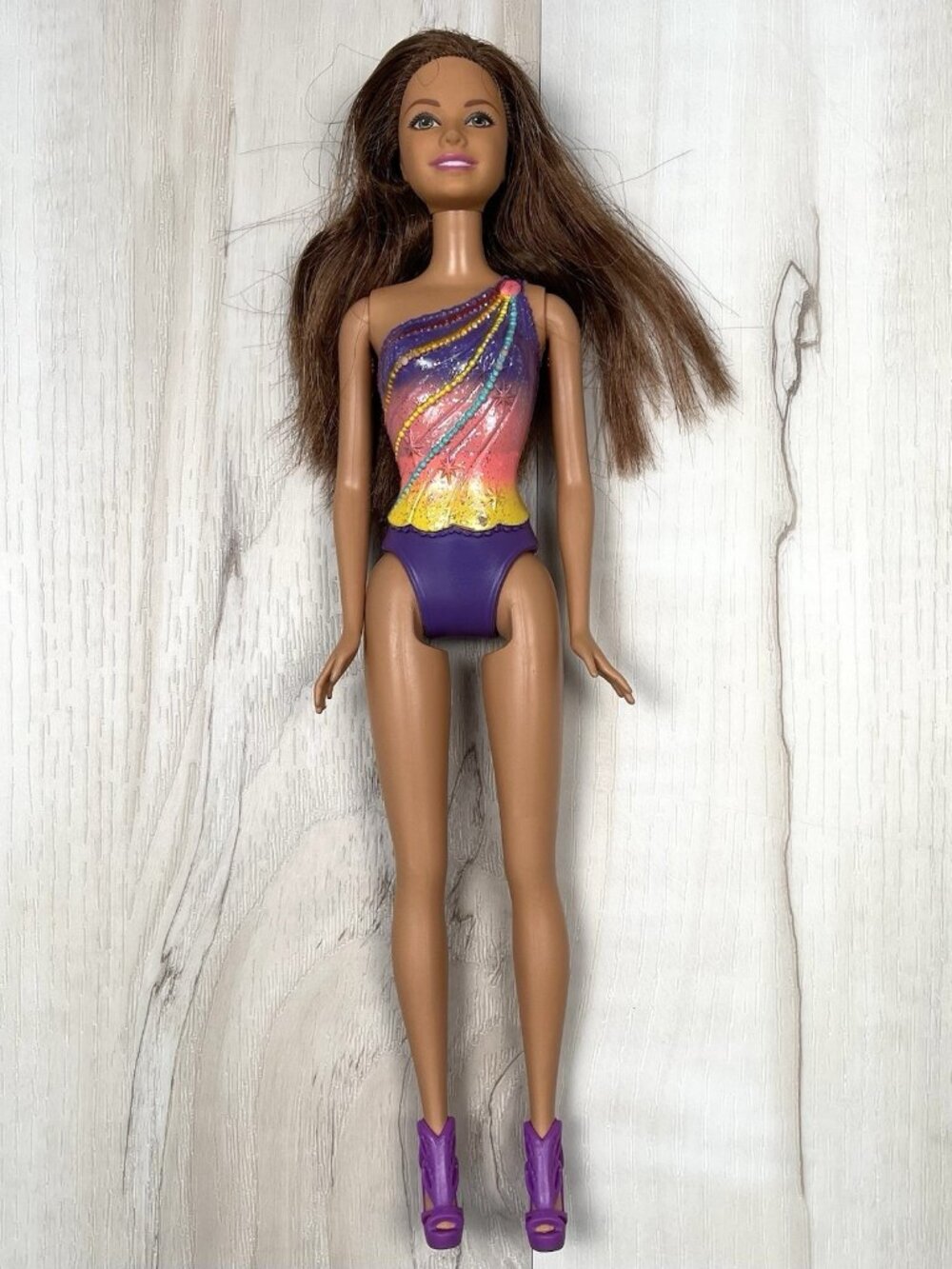 2015 Mattel Barbie Dreamtopia Princess Sparkle Rainbow Cove Doll w/ Shoes DHM52